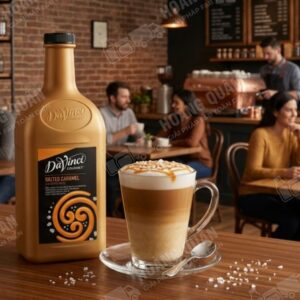 People enjoying coffee in café