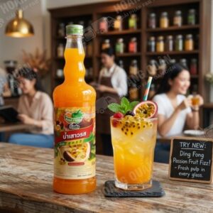 Dingfong Syrup Chanh Leo 760ml
