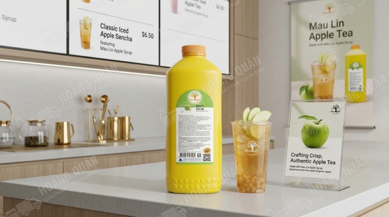 Maulin Syrup Táo Xanh