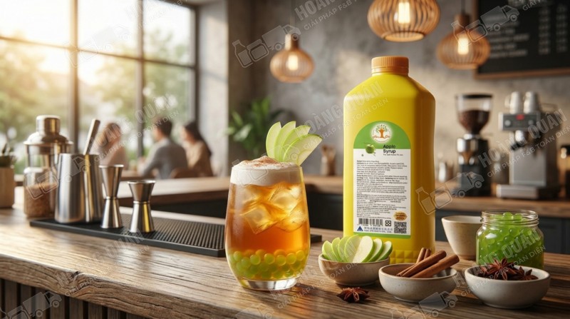Maulin Syrup Táo Xanh