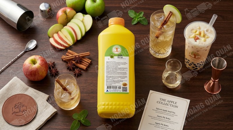 Maulin Syrup Táo Xanh