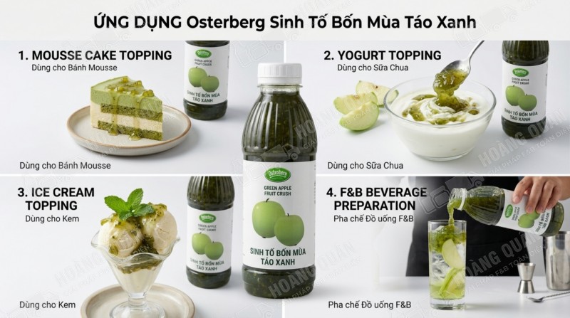 Osterberg Syrup Táo Xanh