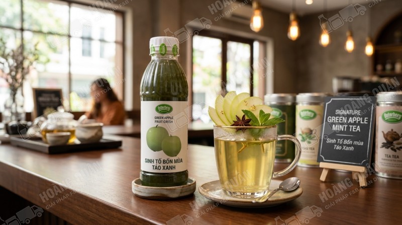 Osterberg Syrup Táo Xanh