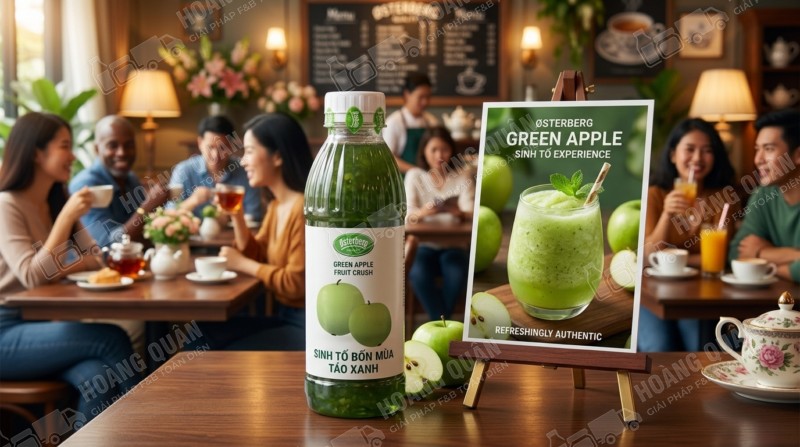 Osterberg Syrup Táo Xanh