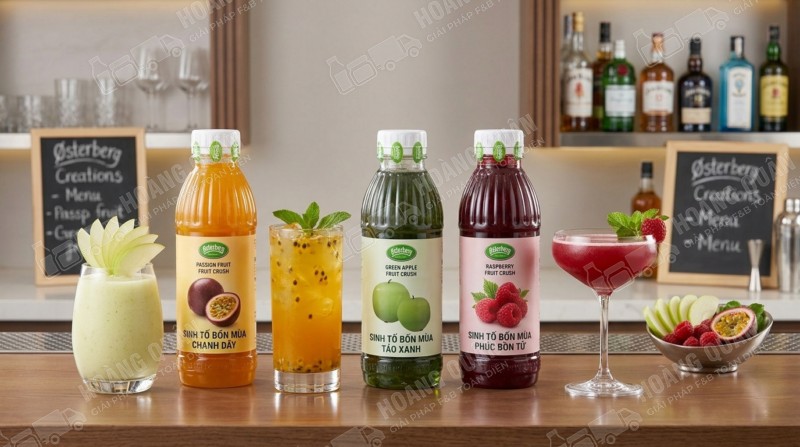 Osterberg Syrup Táo Xanh