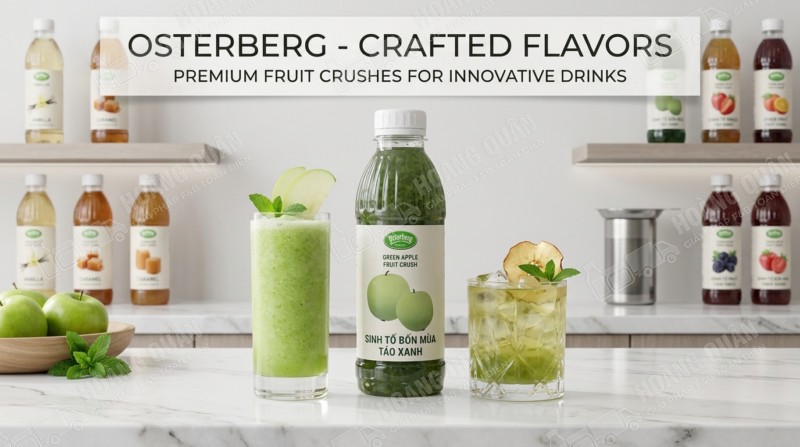 Osterberg Syrup Táo Xanh
