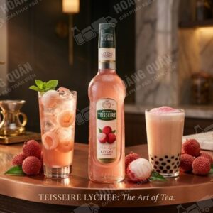 Teisseire – Syrup vị Vải (Lychee) 700ml