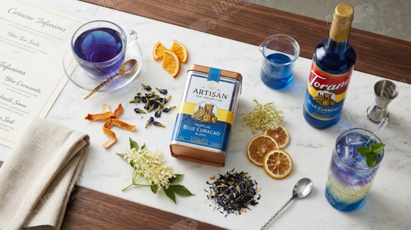 Torani Blue Curacao 750ml