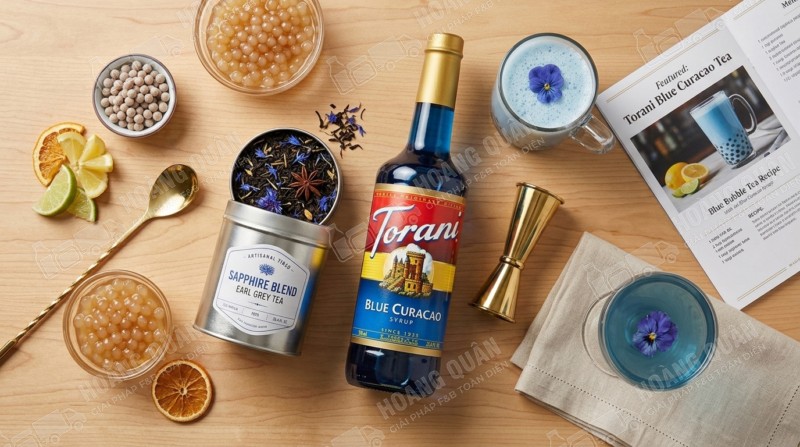Torani Blue Curacao 750ml