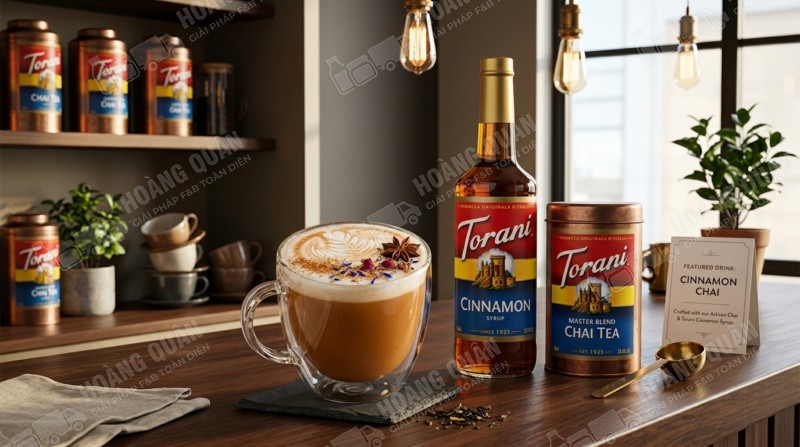 Torani Syrup Quế Cinnamon 750ml