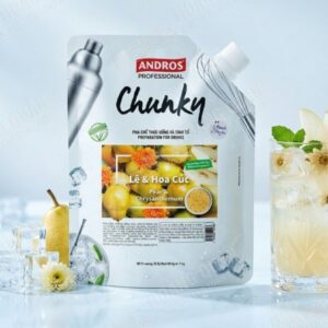Chunky Andros Mứt Lê Hoa Cúc 1kg