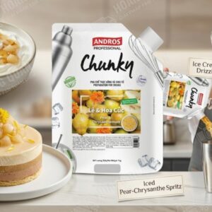 Chunky Andros Mứt Lê Hoa Cúc 1kg