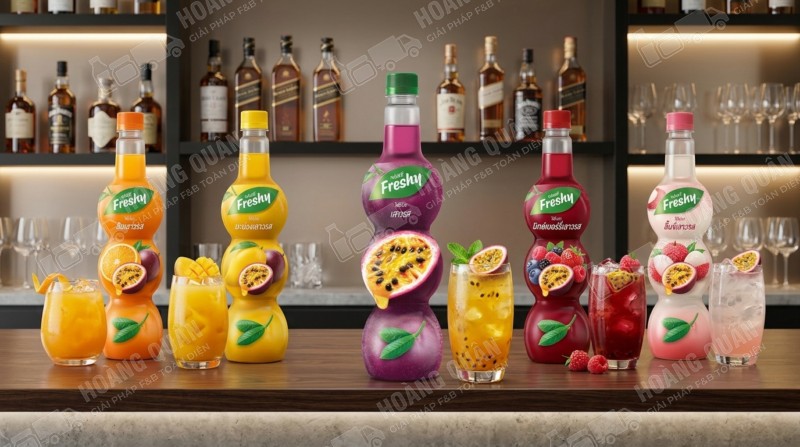 Freshy Syrup Chanh Leo