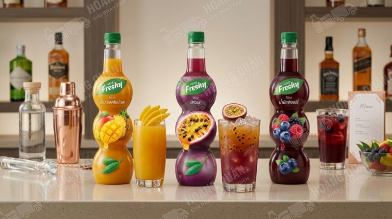 Freshy Syrup Chanh Leo
