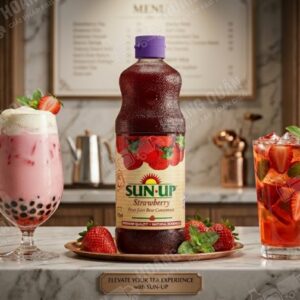 Sun Up Syrup Dâu