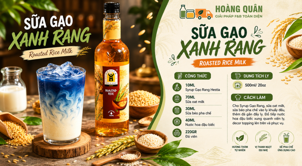 Sữa Gạo Xanh Rang