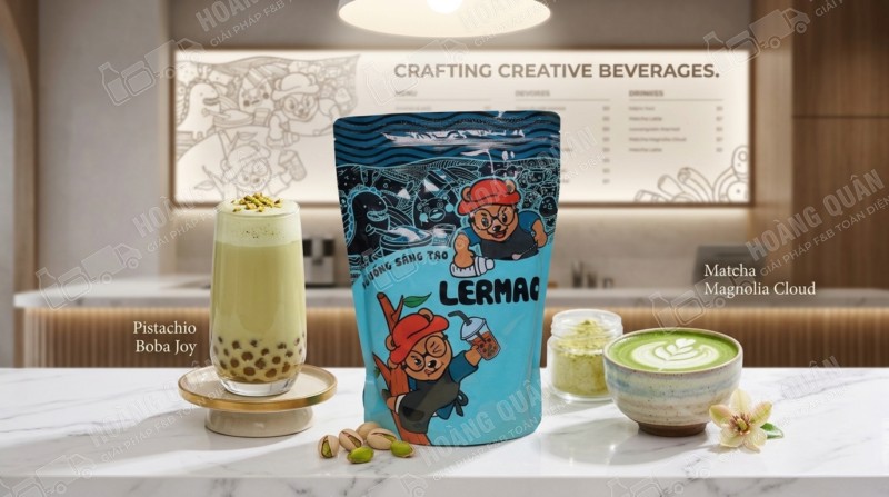 Bột hạt dẽ cười gấu Lermao