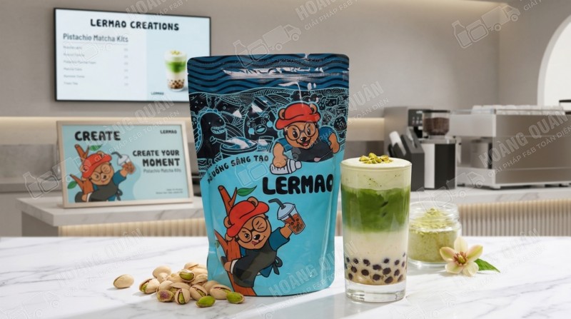 Bột hạt dẽ cười gấu Lermao