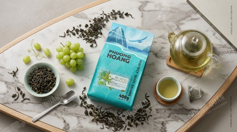 Trà O Long Nho túi Lọc Phượng Hoàng