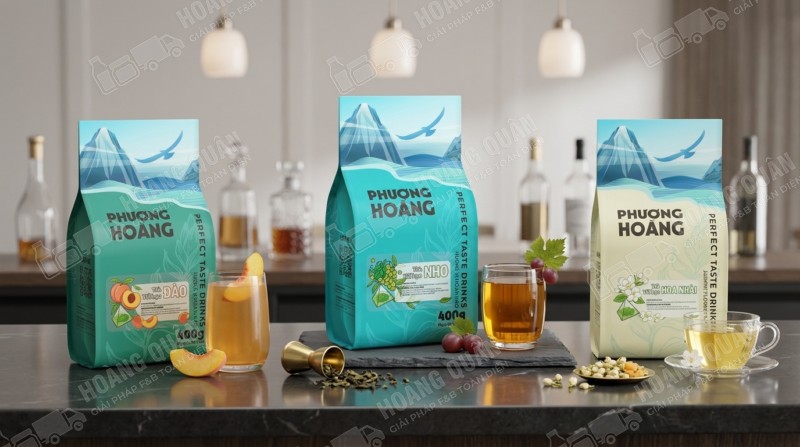 Trà O Long Nho túi Lọc Phượng Hoàng