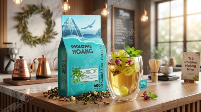 Trà O Long Nho túi Lọc Phượng Hoàng