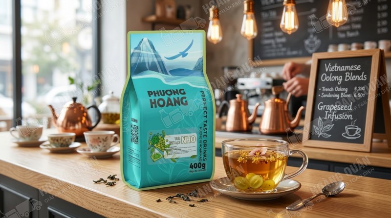 Trà O Long Nho túi Lọc Phượng Hoàng