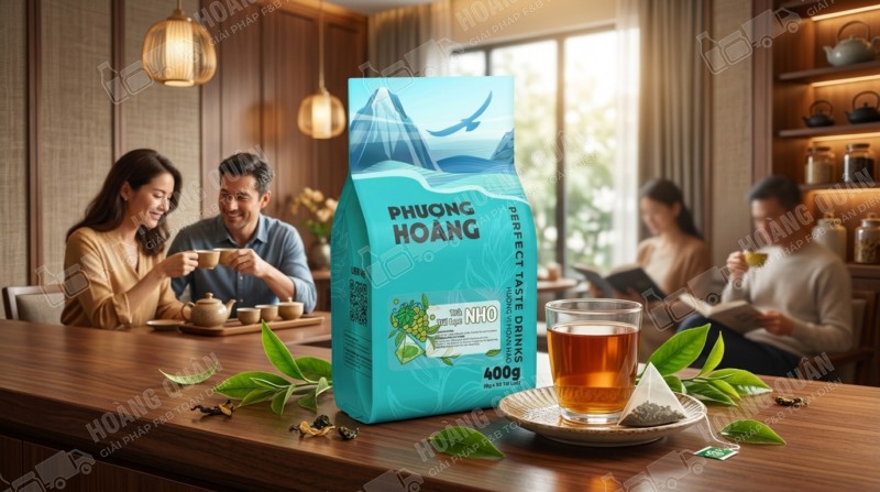 Trà O Long Nho túi Lọc Phượng Hoàng