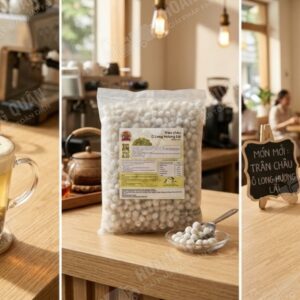 Jasmine oolong pearl tea collection