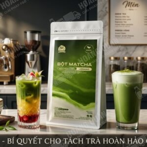 Bột matcha nguyên chất gấu lermao 500g