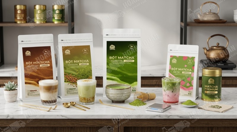 Bột matcha nguyên chất gấu lermao 500g