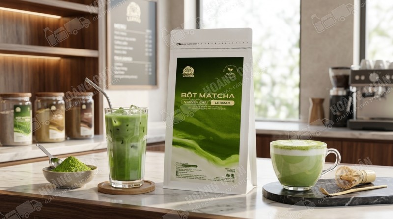 Bột matcha nguyên chất gấu lermao 500g