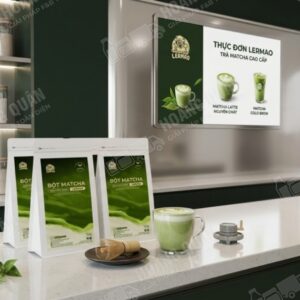 Bột matcha nguyên chất gấu lermao 500g