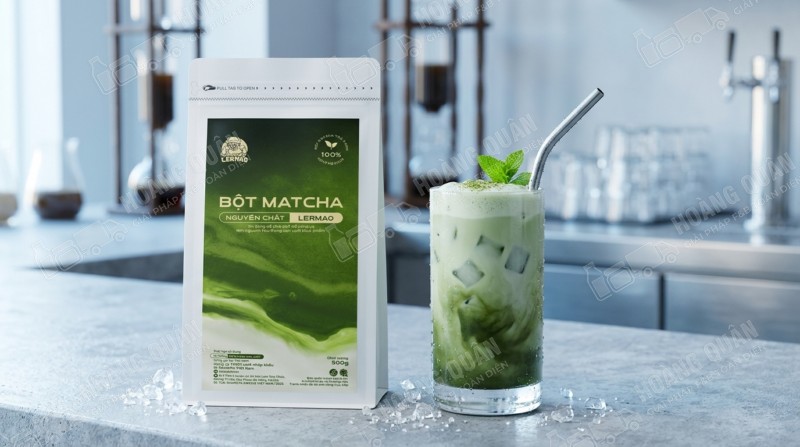 Bột matcha nguyên chất gấu lermao 500g