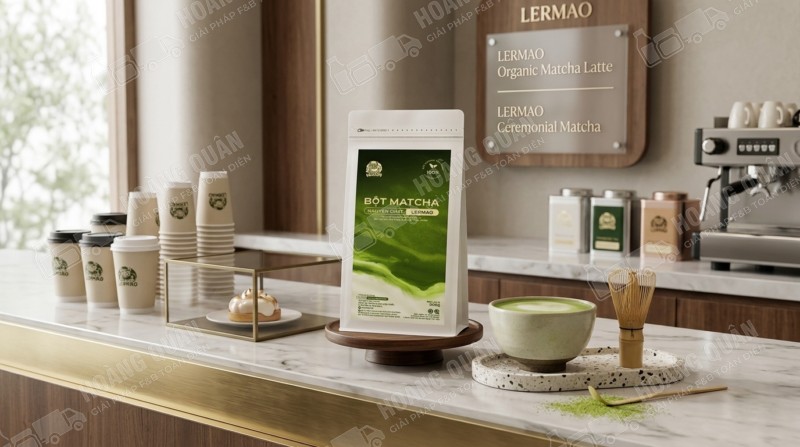 Bột matcha nguyên chất gấu lermao 500g
