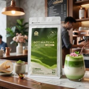Bột matcha nguyên chất gấu lermao 500g