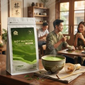 Bột matcha nguyên chất gấu lermao 500g