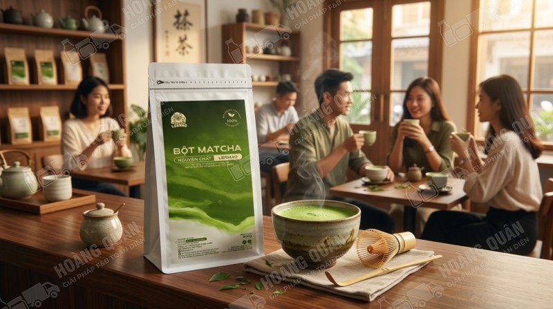 Bột matcha nguyên chất gấu lermao 500g