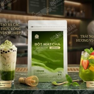 Bột matcha nguyên chất Gấu Lermao