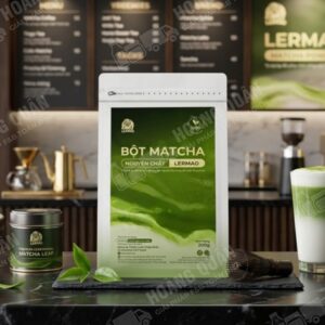 Bột matcha nguyên chất Gấu Lermao