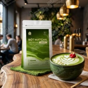Bột matcha nguyên chất Gấu Lermao