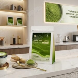Bột matcha nguyên chất Gấu Lermao