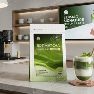 Bột matcha nguyên chất Gấu Lermao