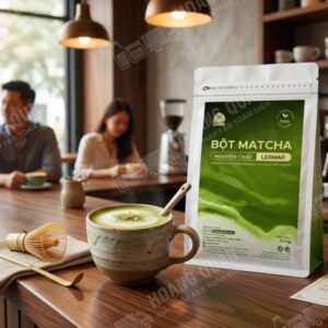 Bột matcha nguyên chất Gấu Lermao
