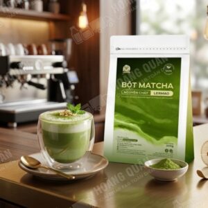 Bột matcha nguyên chất Gấu Lermao
