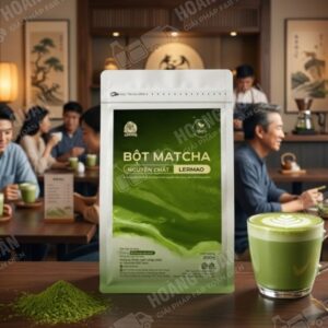 Bột matcha nguyên chất Gấu Lermao
