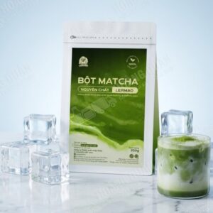 Bột matcha nguyên chất Gấu Lermao