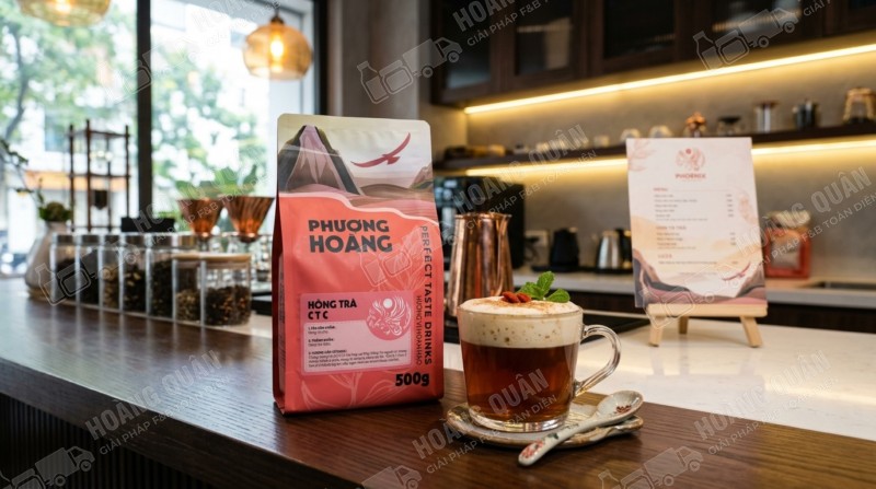 Hồng Trà Bột CTC Phượng Hoàng