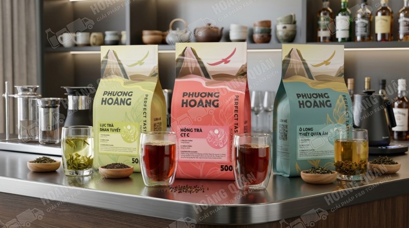 Hồng Trà Bột CTC Phượng Hoàng