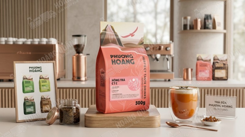 Hồng Trà Bột CTC Phượng Hoàng