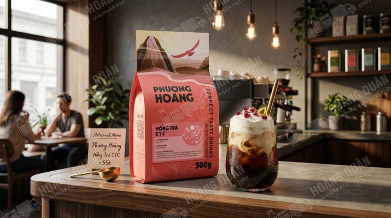 Hồng Trà Bột CTC Phượng Hoàng